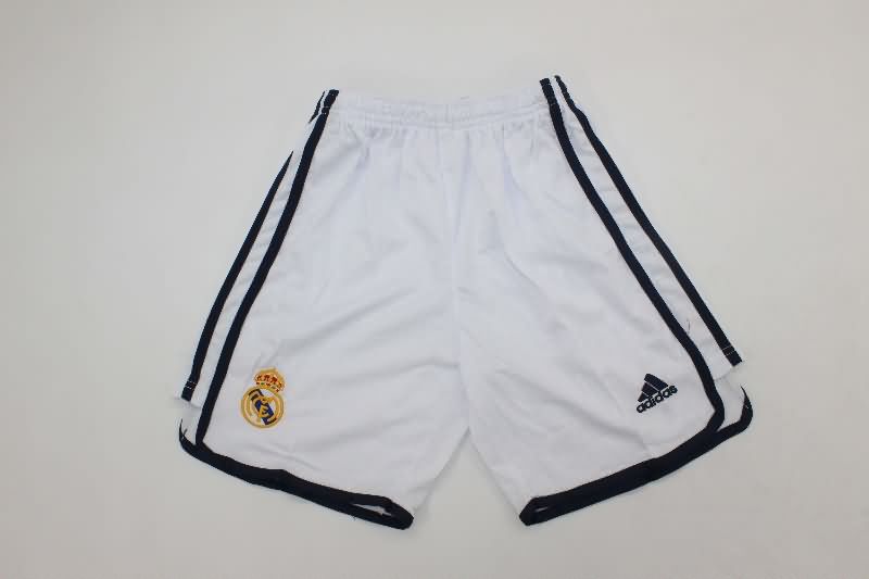 Kids Real Madrid 2000/01 Home Soccer Jersey And Shorts