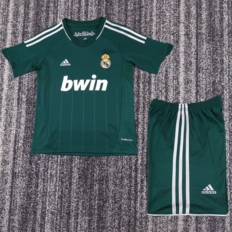 Kids Real Madrid 2012/13 Third Soccer Jersey And Shorts