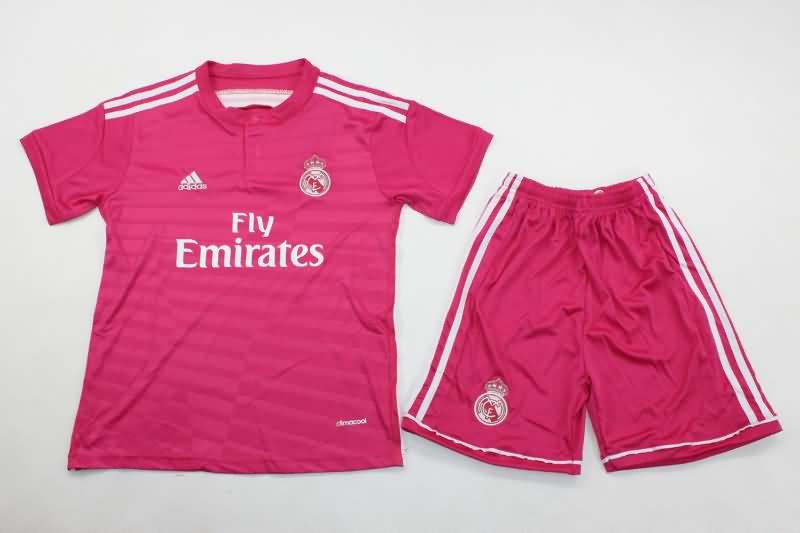 Kids Real Madrid 2014/15 Away Soccer Jersey And Shorts