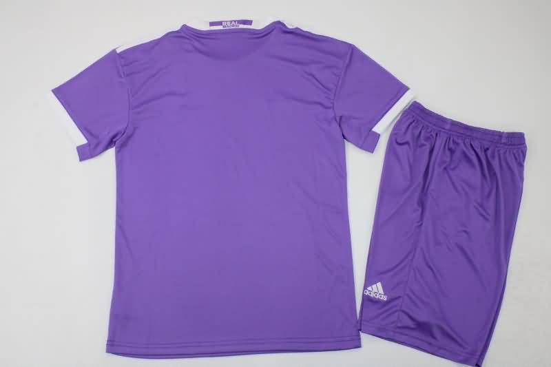 Kids Real Madrid 2016/17 Away Soccer Jersey And Shorts