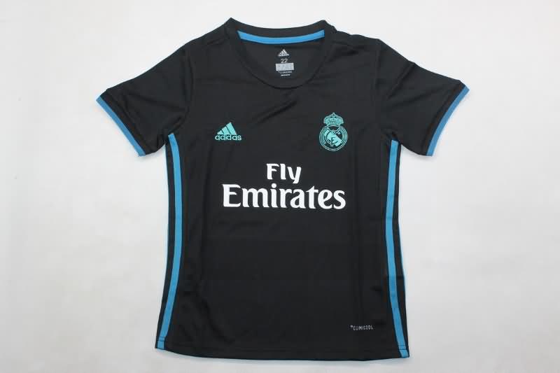 Kids Real Madrid 2017/18 Away Soccer Jersey And Shorts