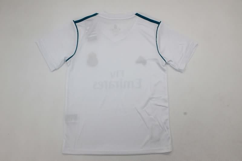 Kids Real Madrid 2017/18 Home Soccer Jersey And Shorts