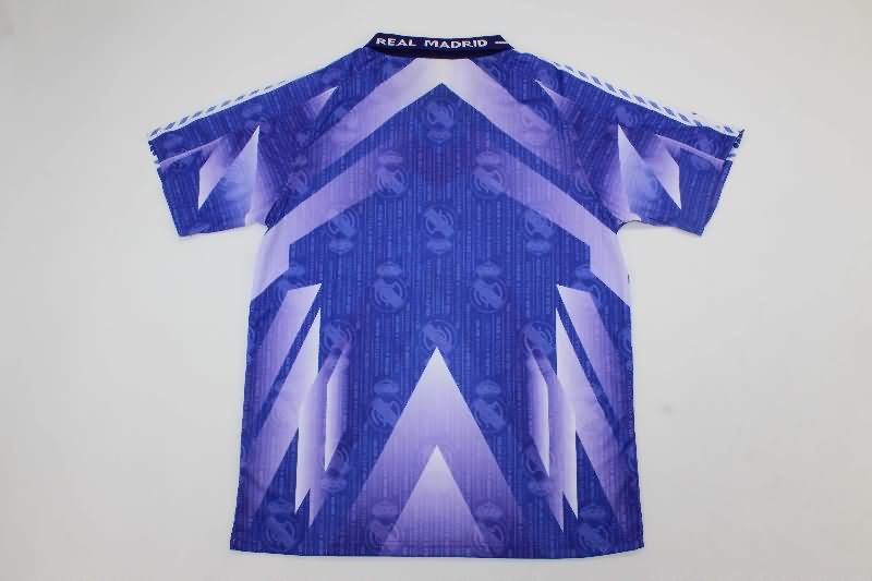 Kids Real Madrid 1996/97 Away Soccer Jersey And Shorts