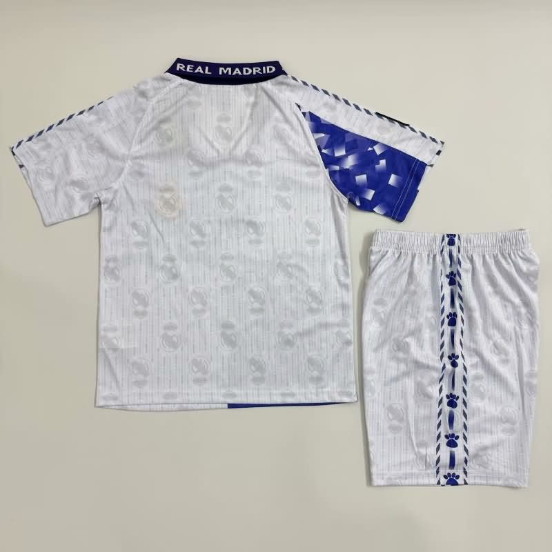 Kids Real Madrid 1996/97 Third Soccer Jersey And Shorts