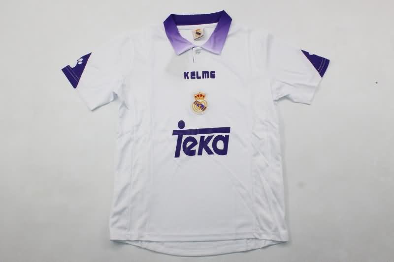 Kids Real Madrid 1997/98 Home Soccer Jersey And Shorts