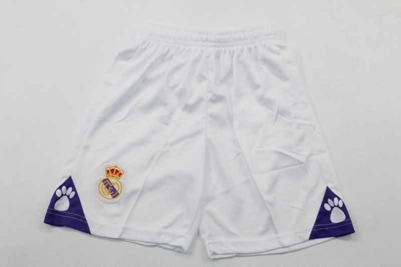 Kids Real Madrid 1997/98 Home Soccer Jersey And Shorts