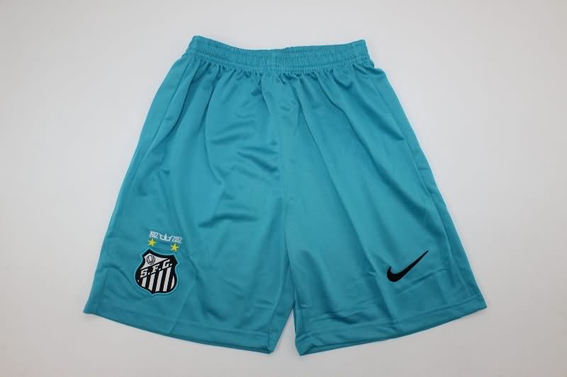 Kids Santos 2012/13 Away Soccer Jersey And Shorts