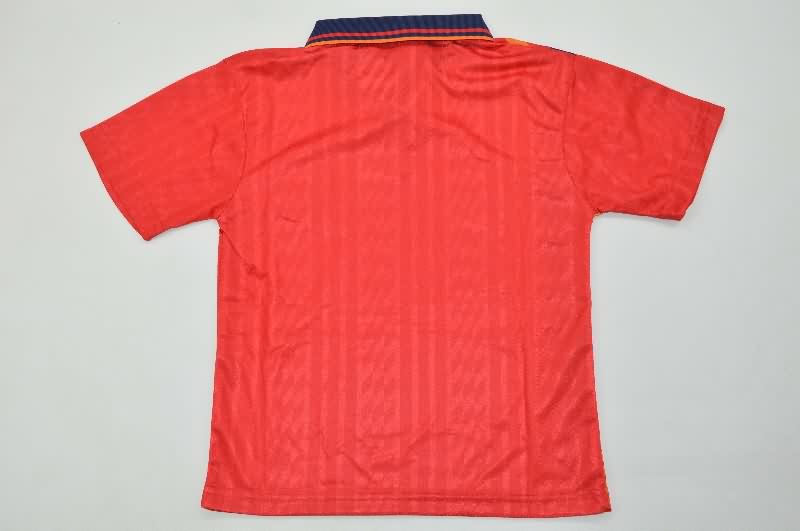 Kids Spain 1994 Home Soccer Jersey And Shorts