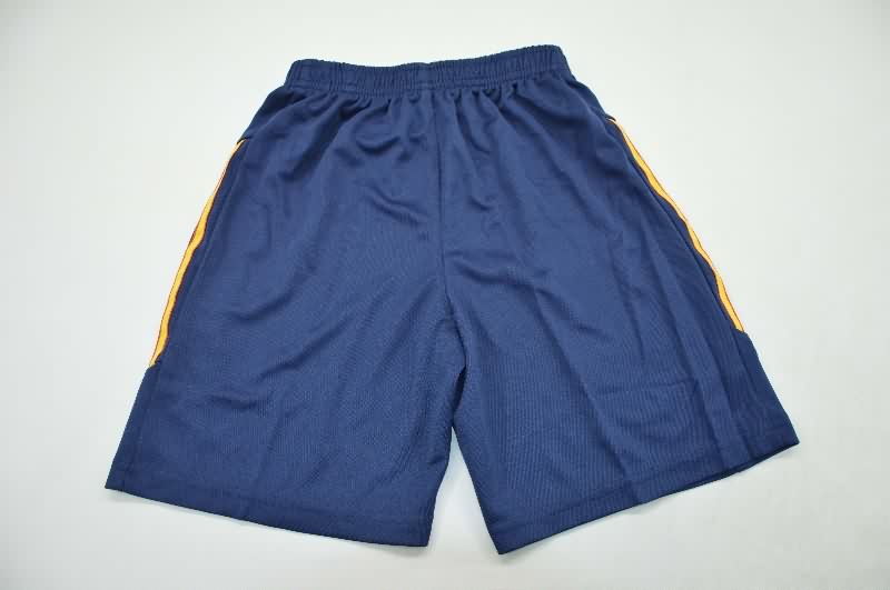 Kids Spain 1996 Away Soccer Jersey And Shorts