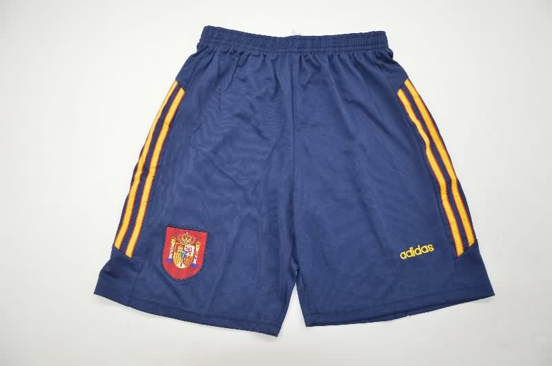 Kids Spain 1996 Home Soccer Jersey And Shorts