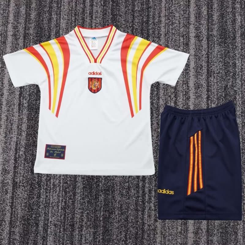 Kids Spain 1996 Third Soccer Jersey And Shorts Kids Spain 1996 Third Soccer Jersey And Shorts