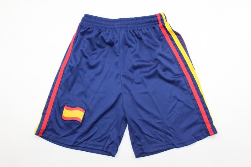 Kids Spain 2010 Away Soccer Jersey And Shorts