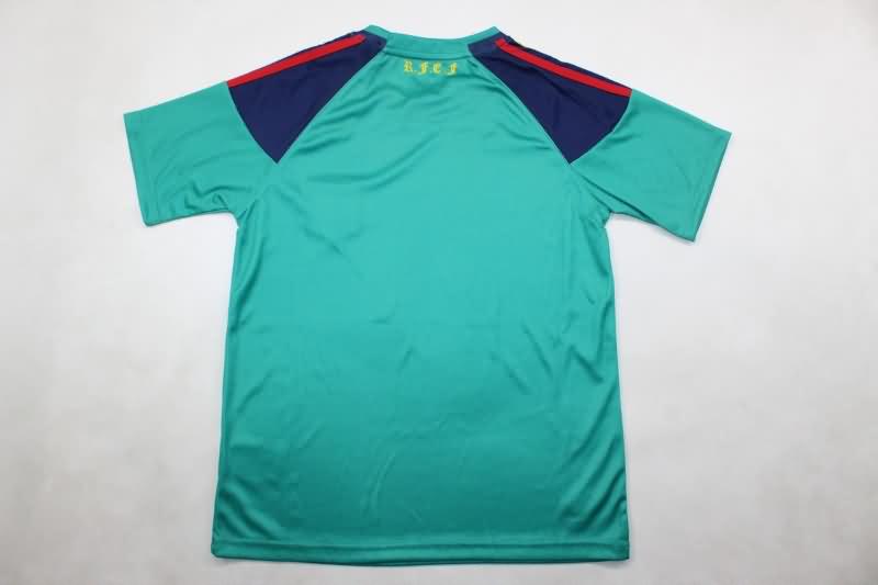 Kids Spain 2010 Goalkeeper Green Soccer Jersey And Shorts