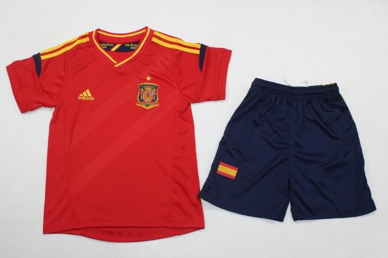 Kids Spain 2012 Home Soccer Jersey And Shorts Kids Spain 2012 Home Soccer Jersey And Shorts