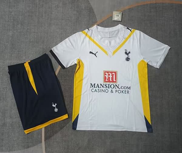 Kids Tottenham Hotspur 2009/10 Home Soccer Jersey And Shorts