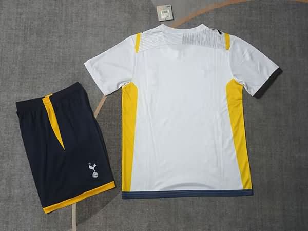 Kids Tottenham Hotspur 2009/10 Home Soccer Jersey And Shorts