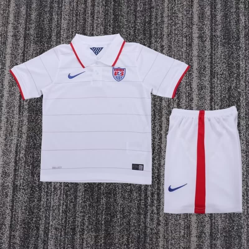 Kids USA 2014 Home Soccer Jersey And Shorts Kids USA 2014 Home Soccer Jersey And Shorts