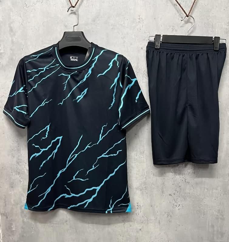 Kids Blank Soccer Team Uniforms 029